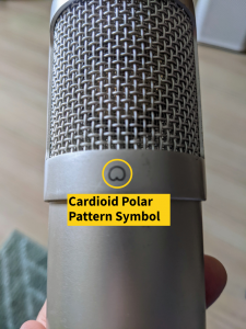 Cardioid Polar Pattern Symbol