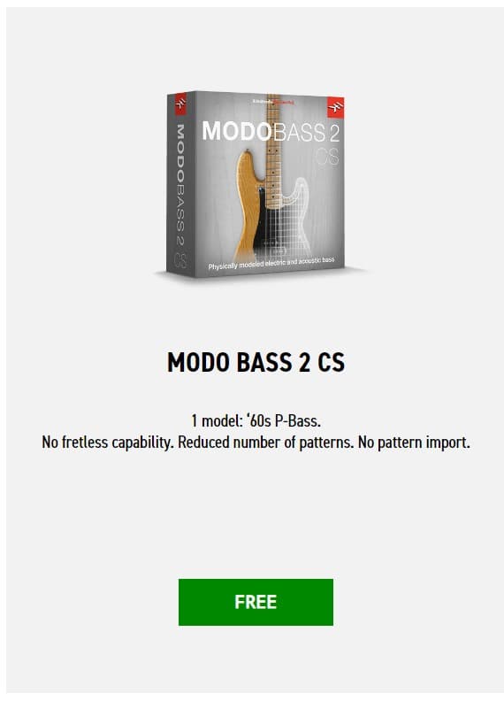 MODO Bass 2 Free